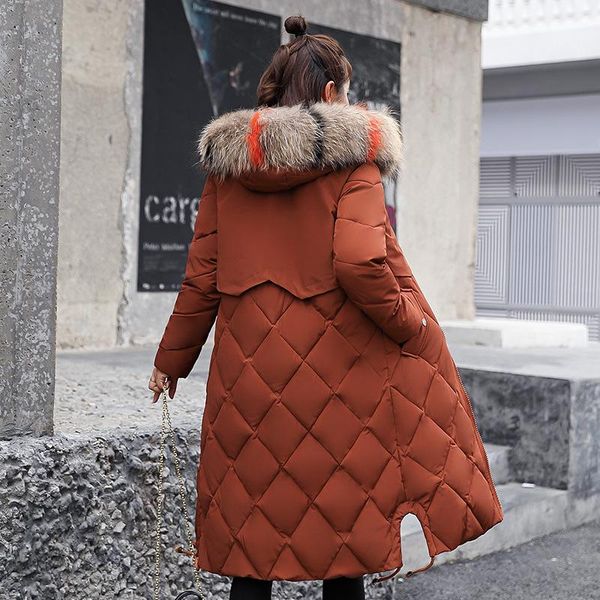 women's down & parkas cotton-padded clothes woman 2021 winter pattern long fund heavy seta lead easy jacket cotton loose coat, Black
women's down & parkas cotton-padded clothes woman 2021 winter pattern long fund heavy seta lead easy jacket cotton loose coat, Black