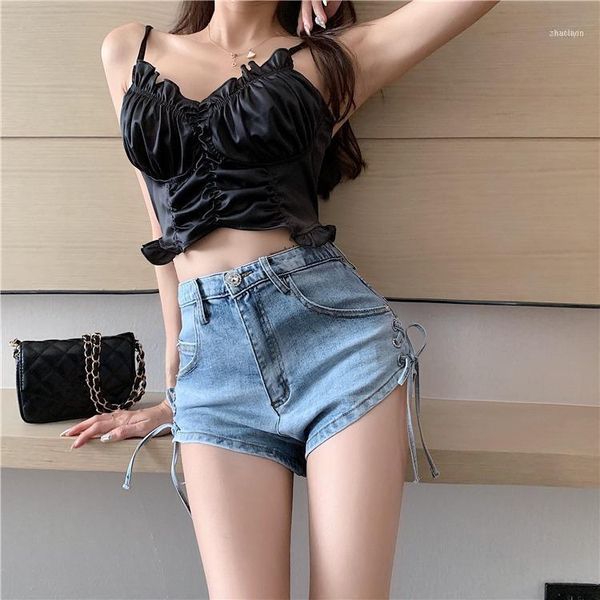 women fashion shorts jeans blue short denim lady1, White;black
women fashion shorts jeans blue short denim lady1, White;black