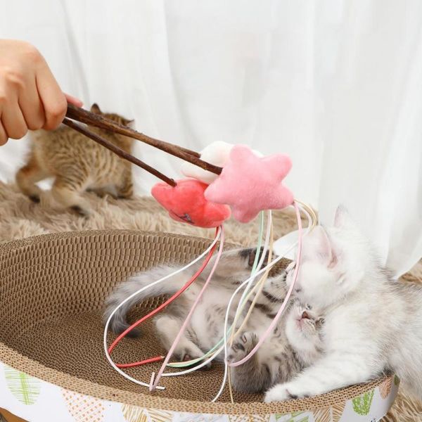 cat toys eco-friendly cute kitten tassel wooden stick toy safe cats letter print pet supplies
cat toys eco-friendly cute kitten tassel wooden stick toy safe cats letter print pet supplies