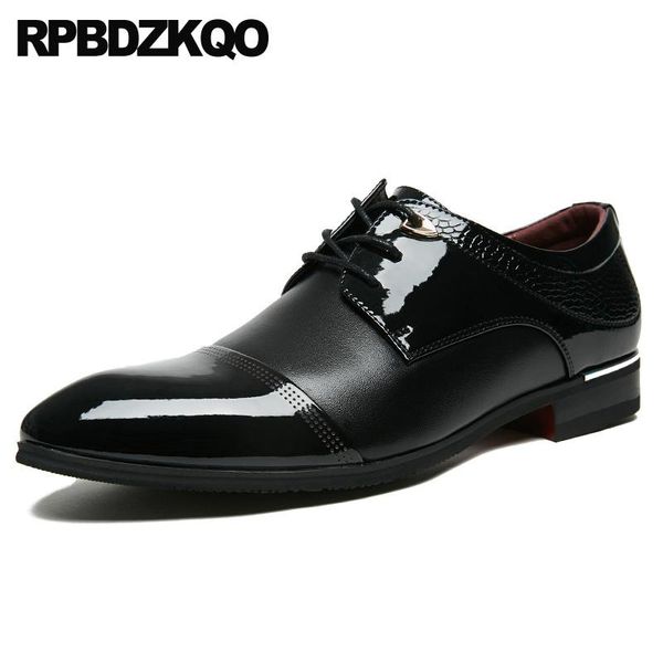 dress shoes oxfords fashion spring and autumn italian black patent leather italy pointed toe lace up designer men brand casual
dress shoes oxfords fashion spring and autumn italian black patent leather italy pointed toe lace up designer men brand casual