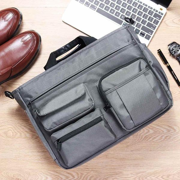 briefcases waterproof nylon fashion briefcase14 inch lapbag business multi-pocket messenger bags travel office tote handbag
briefcases waterproof nylon fashion briefcase14 inch lapbag business multi-pocket messenger bags travel office tote handbag