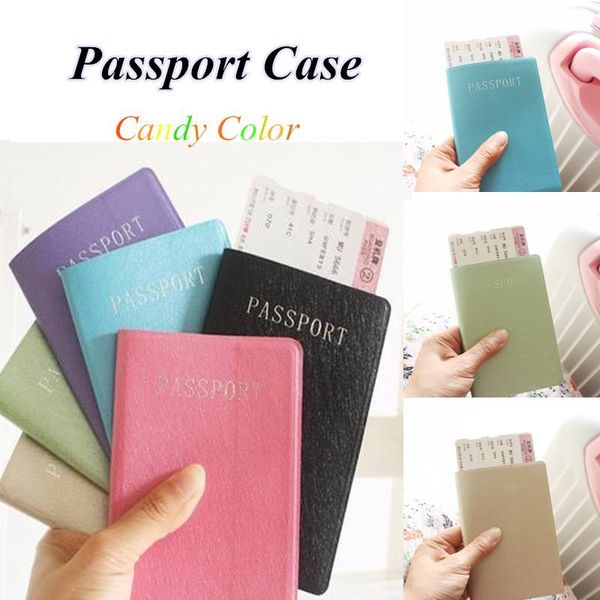 card holders 6 colors travel silicone documents folder pu leather passport cover holder cash bags, Brown;gray
card holders 6 colors travel silicone documents folder pu leather passport cover holder cash bags, Brown;gray