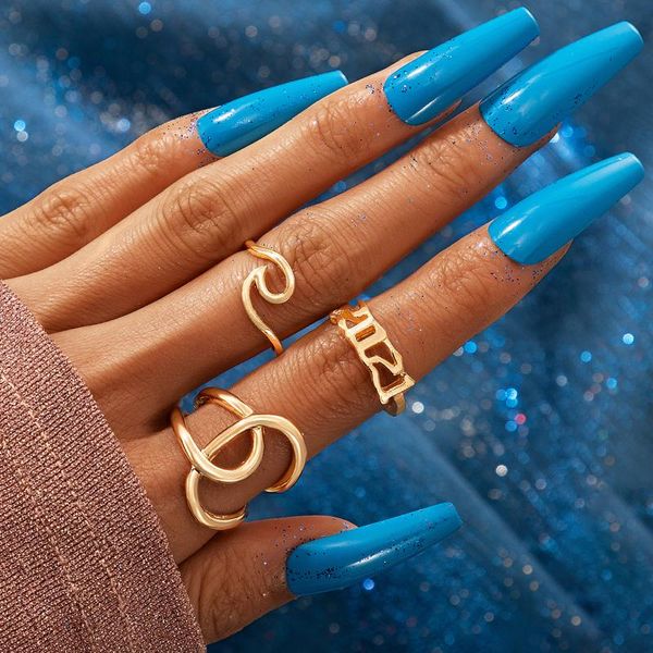 wedding rings huatang fashion number ring set for women simple geometry gold alloy finger lady anniversary jewelry accessories 17730, Slivery;golden
wedding rings huatang fashion number ring set for women simple geometry gold alloy finger lady anniversary jewelry accessories 17730, Slivery;golden