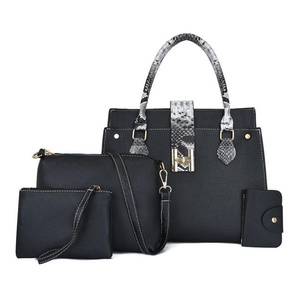 evening bags 4pcs women's bag set fashion pu leather ladies handbag messenger shoulder wallet 2021
evening bags 4pcs women's bag set fashion pu leather ladies handbag messenger shoulder wallet 2021
