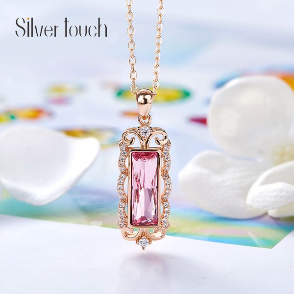 necklace s925 sterling silver inlaid crystal geometric high-end elegant women's clavicle chain accessories
necklace s925 sterling silver inlaid crystal geometric high-end elegant women's clavicle chain accessories