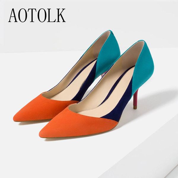 dress shoes women heels brand female pumps fashion color mixed thin high heel pointed toe wedding shoe party spring summer arrival, Black
dress shoes women heels brand female pumps fashion color mixed thin high heel pointed toe wedding shoe party spring summer arrival, Black