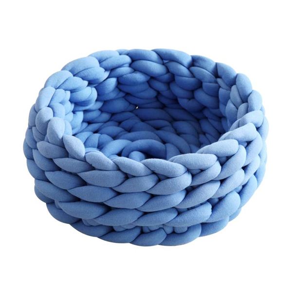 cat beds & furniture diy hand-woven coarse wool pet nest bed winter cozy warm dog house crochet chunky knitted kennel mat supplies
cat beds & furniture diy hand-woven coarse wool pet nest bed winter cozy warm dog house crochet chunky knitted kennel mat supplies