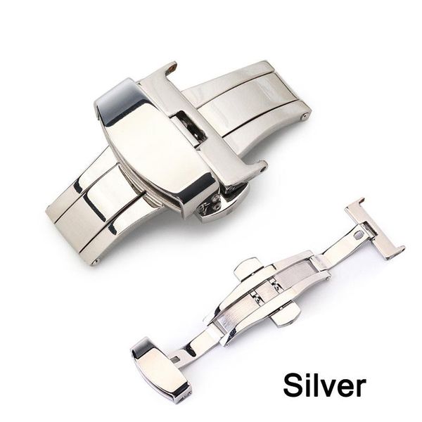 watch bands 316l stainless steel butterfly buckle double push button fold for watchstrap 12mm 16mm 18mm 20mm 22mm, Black;brown
watch bands 316l stainless steel butterfly buckle double push button fold for watchstrap 12mm 16mm 18mm 20mm 22mm, Black;brown