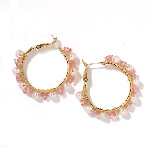 korean temperament handmade beaded crystal for women's new fashion party bride earrings, Silver
korean temperament handmade beaded crystal for women's new fashion party bride earrings, Silver