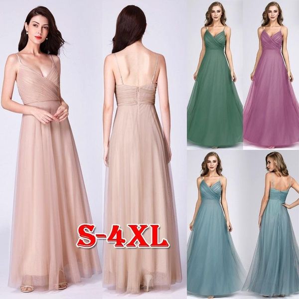 bridesmaid dress tulle dresses women v-neck vest elegant long prom for wedding party evening vestidos de madrinha, White;pink
bridesmaid dress tulle dresses women v-neck vest elegant long prom for wedding party evening vestidos de madrinha, White;pink