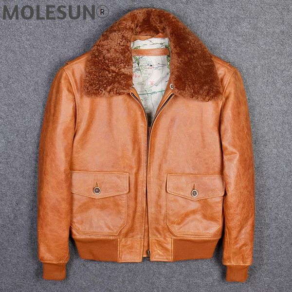 men's leather & faux akoosun winter coat mens genuine cowhide jacket men clothing 2021 real wool collar thick clothes erkekler ceket lx, Black
men's leather & faux akoosun winter coat mens genuine cowhide jacket men clothing 2021 real wool collar thick clothes erkekler ceket lx, Black