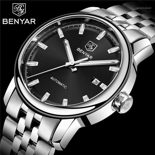 wristwatches men's mechanical famous waterproof date luminous stainless steel business watches men watch reloj hombre, Slivery;brown
wristwatches men's mechanical famous waterproof date luminous stainless steel business watches men watch reloj hombre, Slivery;brown