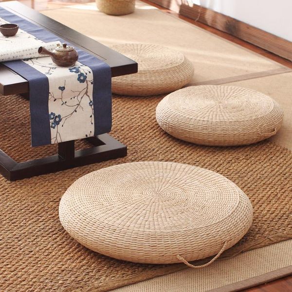 tatami futon meditation cushion 40cm 60cm round yoga circle corn husk straw braid mat japanese style cushion with silk wadding
tatami futon meditation cushion 40cm 60cm round yoga circle corn husk straw braid mat japanese style cushion with silk wadding