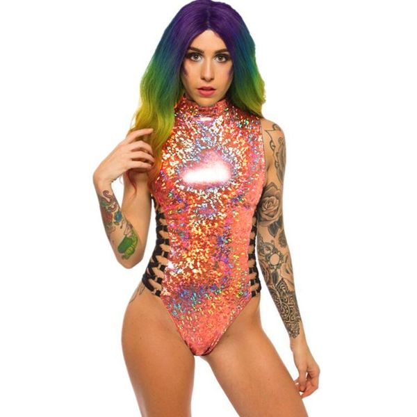 women's jumpsuits & rompers women shiny metallic bodysuit rave festival crop criss cross holographic silver swimsuit one piece beach cl, Black;white
women's jumpsuits & rompers women shiny metallic bodysuit rave festival crop criss cross holographic silver swimsuit one piece beach cl, Black;white