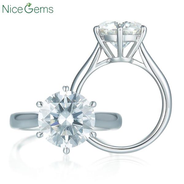 cluster rings nicegems solid 14k 585 white gold 9mm 3ct df color round brilliant moissanite engagement ring for women solitare, Golden;silver
cluster rings nicegems solid 14k 585 white gold 9mm 3ct df color round brilliant moissanite engagement ring for women solitare, Golden;silver