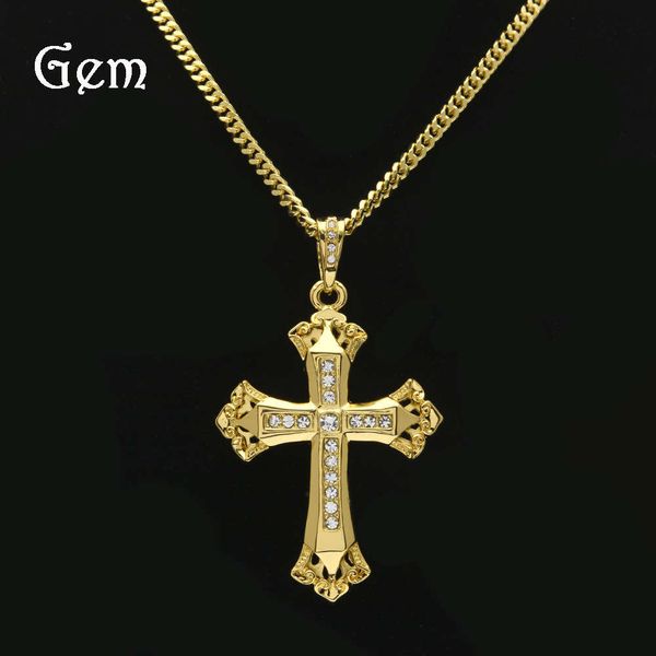 new hip hop tengyun diamond cross pendant exquisite atmosphere hip hop jewelry, Silver
new hip hop tengyun diamond cross pendant exquisite atmosphere hip hop jewelry, Silver