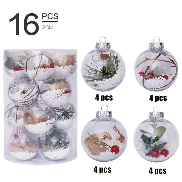 party decoration christmas ball 8cm/16pcs snowflake transparent set tree pendant wedding year holiday
party decoration christmas ball 8cm/16pcs snowflake transparent set tree pendant wedding year holiday