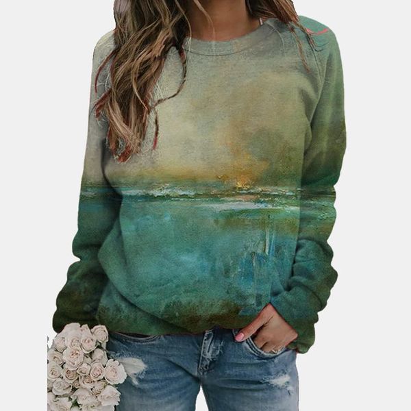 women's t-shirt #50 women plus size sweatshirt hoodies 2021 fashion sweatsh mountain printed pullover long sleeve shirts, White
women's t-shirt #50 women plus size sweatshirt hoodies 2021 fashion sweatsh mountain printed pullover long sleeve shirts, White