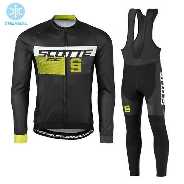 racing sets 2021 gs team green scotte winter thermal fleece long sleeves cycling jersey mtb 9d bib pants jacket wear, Black;blue
racing sets 2021 gs team green scotte winter thermal fleece long sleeves cycling jersey mtb 9d bib pants jacket wear, Black;blue