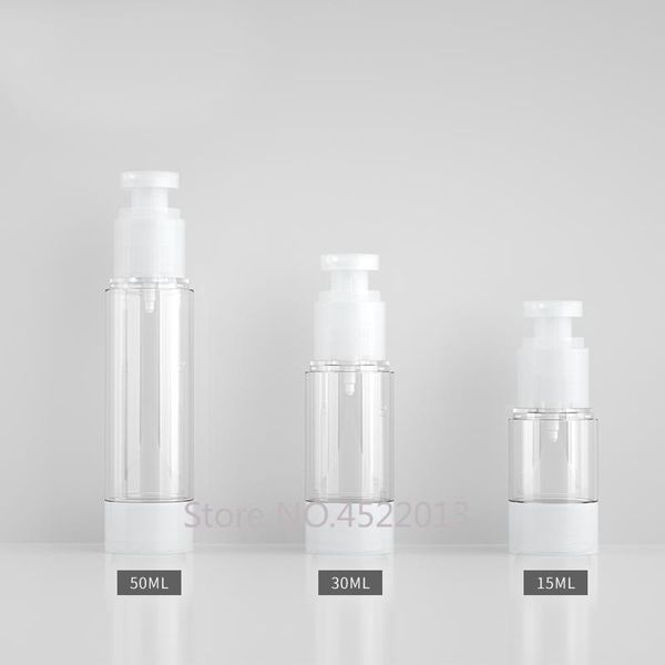 storage bottles & jars 15/30/50ml 10/20/30pcs/lot empty clear as cosmetics lotion pump container, diy travel airless bottles, refillable pre
storage bottles & jars 15/30/50ml 10/20/30pcs/lot empty clear as cosmetics lotion pump container, diy travel airless bottles, refillable pre