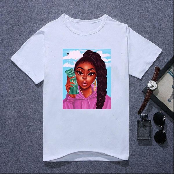 2021 summer fashion women tshirt femme melanin shirt female vogue t shirt hipster letters streetwear top, White
2021 summer fashion women tshirt femme melanin shirt female vogue t shirt hipster letters streetwear top, White