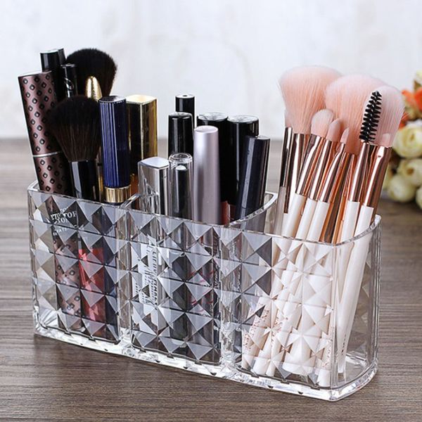 acryic cosmetic storage box makeup brush hoder organizer ipstick eyebrow penci bathroom storage dispay stand diamond
acryic cosmetic storage box makeup brush hoder organizer ipstick eyebrow penci bathroom storage dispay stand diamond