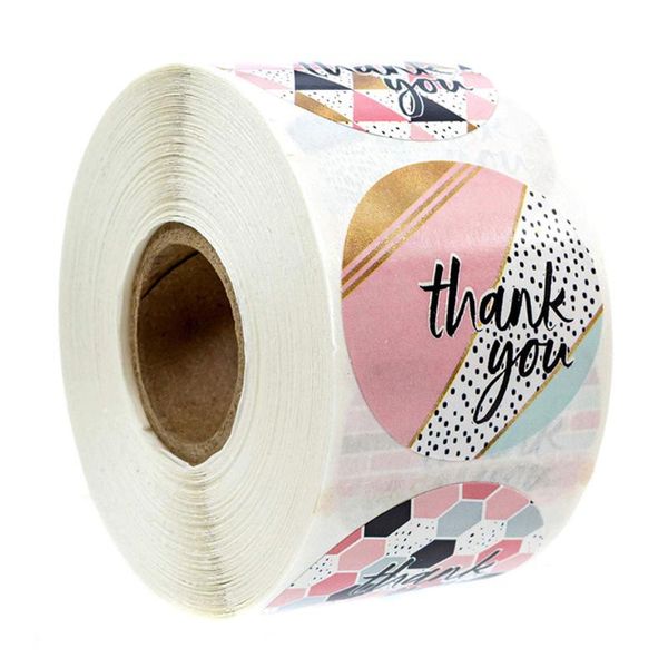 gift wrap 100-500 pcs thanks stickers pink geometric pattern stamp tags school christmas teacher reward stationery sticker
gift wrap 100-500 pcs thanks stickers pink geometric pattern stamp tags school christmas teacher reward stationery sticker