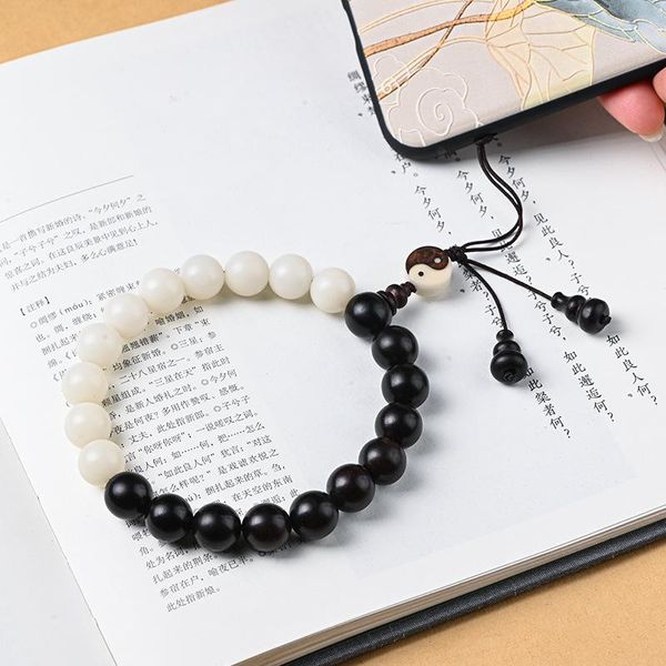 cell phone straps & charms white bodhi root ebony taoist tai chi bagua mixed yuanzhu mobile chain personality yin yang fish lanyard
cell phone straps & charms white bodhi root ebony taoist tai chi bagua mixed yuanzhu mobile chain personality yin yang fish lanyard