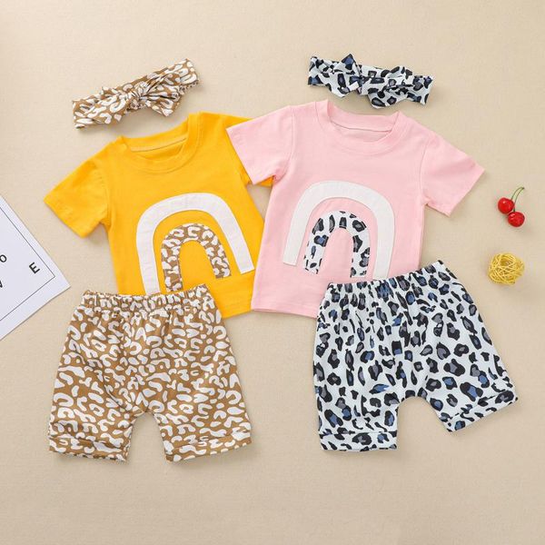 clothing sets 0-24m 3pcs baby girls casual outfits short sleeve round neck embroidered t-shirt + leopard pants headband girl summer set, White
clothing sets 0-24m 3pcs baby girls casual outfits short sleeve round neck embroidered t-shirt + leopard pants headband girl summer set, White