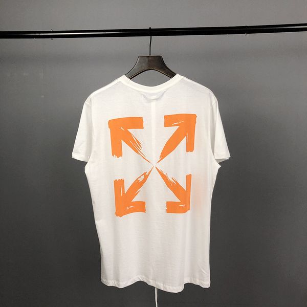 style bangkok chaopai limited simple wave letter orange arrow short sleeve lovers same t-shirt for men and women, White;black
style bangkok chaopai limited simple wave letter orange arrow short sleeve lovers same t-shirt for men and women, White;black