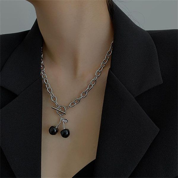 chains european ins retro small cherry pendant necklace personality t-shirt chain fashion student wholesale choker women, Silver
chains european ins retro small cherry pendant necklace personality t-shirt chain fashion student wholesale choker women, Silver