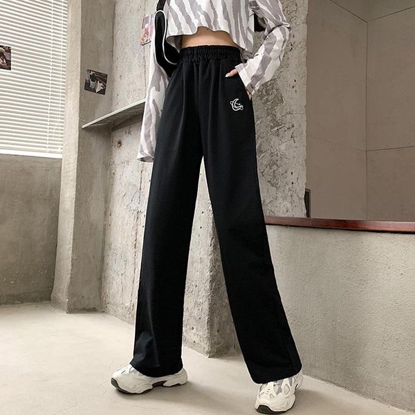women's pants & capris real s large size sports mop autumn drooping straight, Black;white
women's pants & capris real s large size sports mop autumn drooping straight, Black;white