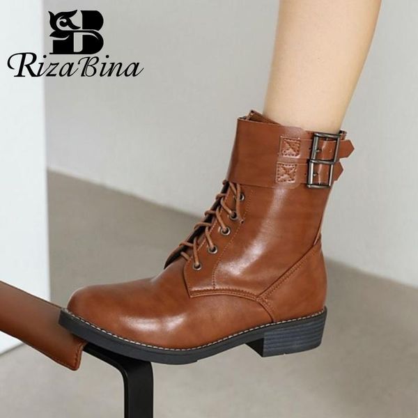 boots rizabina women winter short buckle zipper woman ankle fashion cool shoes daily footwear size 33-43, Black
boots rizabina women winter short buckle zipper woman ankle fashion cool shoes daily footwear size 33-43, Black