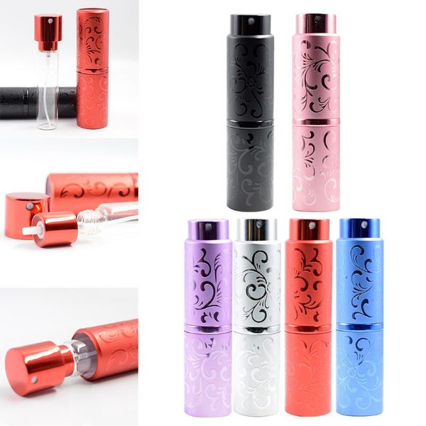high-grade anodized aluminum spray bottle 15ml pattern rotating bottle portable travel sub-bottle perfume empty
high-grade anodized aluminum spray bottle 15ml pattern rotating bottle portable travel sub-bottle perfume empty