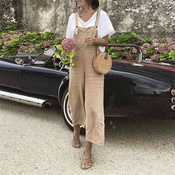 anself summer vintage women jumpsuit cotton linen wide leg sleeveless pockets romper pure color playsuits plus size bib overalls, Black;white
anself summer vintage women jumpsuit cotton linen wide leg sleeveless pockets romper pure color playsuits plus size bib overalls, Black;white