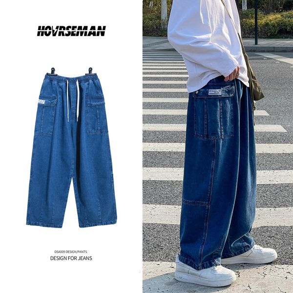 wide leg mens 2021 autumn spring big pockets hip hop streetwear new straight baggy denim male -5xl y6lf, Blue
wide leg mens 2021 autumn spring big pockets hip hop streetwear new straight baggy denim male -5xl y6lf, Blue