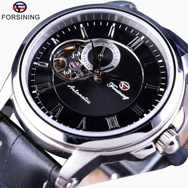 men clock skeleton fashion design casual brand luxury leather automatic self-winding polar, Slivery;brown
men clock skeleton fashion design casual brand luxury leather automatic self-winding polar, Slivery;brown