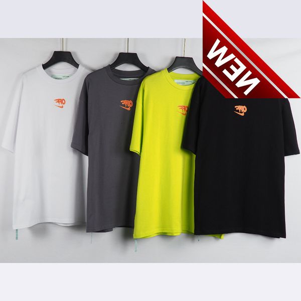off style white new hand-painted co branded lace with diamond casual fashion t-shirt crew neck, White;black
off style white new hand-painted co branded lace with diamond casual fashion t-shirt crew neck, White;black