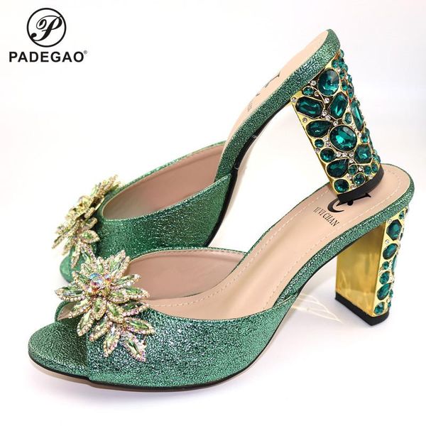 dress shoes green color 2021 arrivals matching without bag set in heels for african party with crystal, Black
dress shoes green color 2021 arrivals matching without bag set in heels for african party with crystal, Black