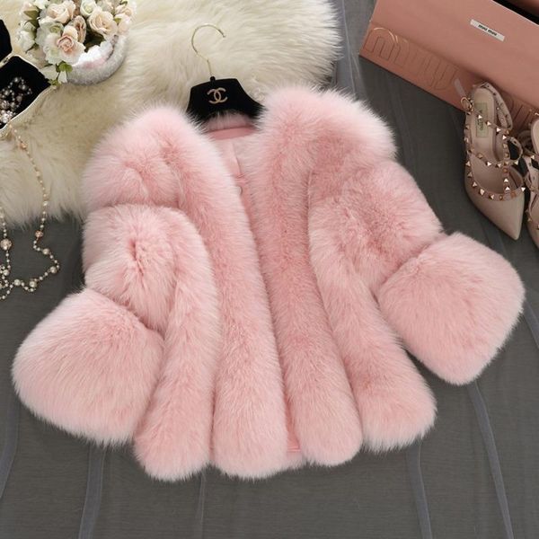 women's fur & faux women winter autumn basic jacket coat female warm overcoat outerwear coats plus size s-4xl, Black
women's fur & faux women winter autumn basic jacket coat female warm overcoat outerwear coats plus size s-4xl, Black