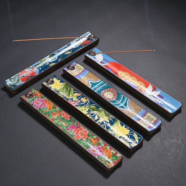 ceramic enamel incense stick holder burning joss insence box burner ash catcher home incense burner zc3477
ceramic enamel incense stick holder burning joss insence box burner ash catcher home incense burner zc3477