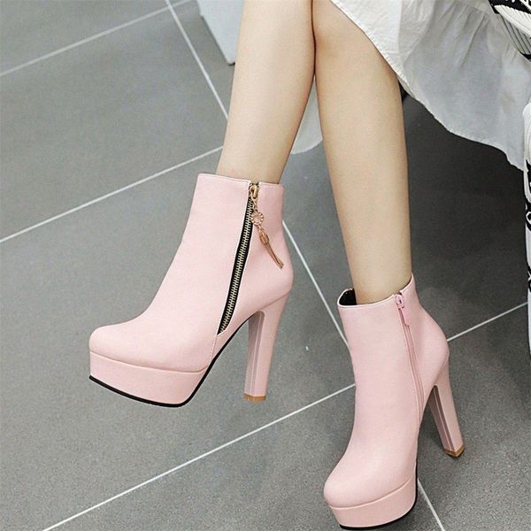 high heel boots woman winter tassel platform boots female quality leather thin heel ladies height increasing booties j892#, Black
high heel boots woman winter tassel platform boots female quality leather thin heel ladies height increasing booties j892#, Black