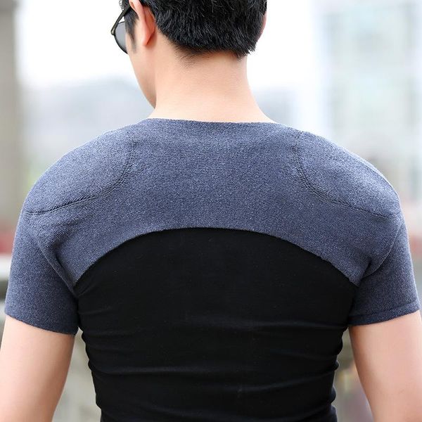 back support autumn and winter cashmere wool shoulder protection, warm sleep, cold protection thick for men women, Black;blue
back support autumn and winter cashmere wool shoulder protection, warm sleep, cold protection thick for men women, Black;blue