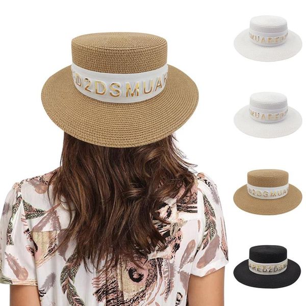 wide brim hats french panama beach style fisherman hat women men letter decor casual summer sun female male sunhat unisex, Blue;gray
wide brim hats french panama beach style fisherman hat women men letter decor casual summer sun female male sunhat unisex, Blue;gray