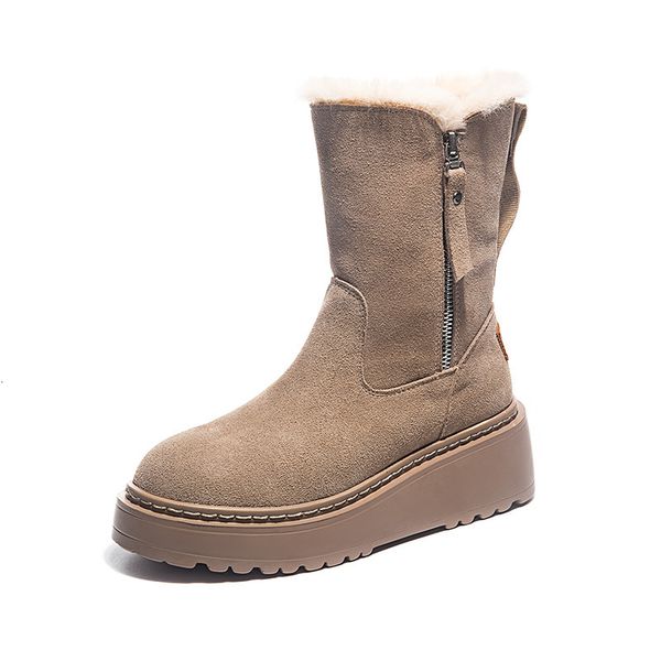swonco suede snowboots warm winter women sneakres shoes female martin wedge boots 7b2z, Black
swonco suede snowboots warm winter women sneakres shoes female martin wedge boots 7b2z, Black