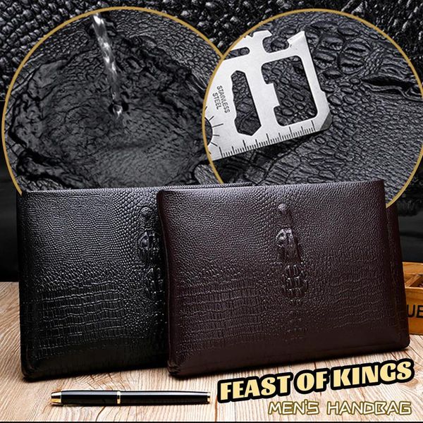 men's large-capacity soft leather solid color wallet multifunctional change card portable men's all-match business wallet#g30, Red;black
men's large-capacity soft leather solid color wallet multifunctional change card portable men's all-match business wallet#g30, Red;black
