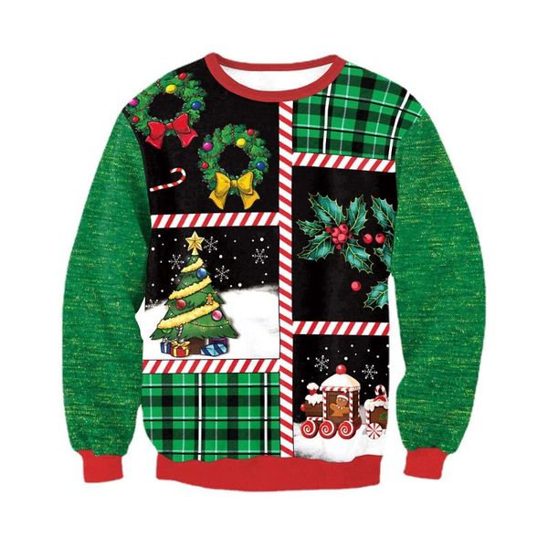 women's hoodies & sweatshirts christmas sweatshirt o-neck ugly printing pullovers clothing 2021 blouse woman clothes bulk items wholes, Black
women's hoodies & sweatshirts christmas sweatshirt o-neck ugly printing pullovers clothing 2021 blouse woman clothes bulk items wholes, Black