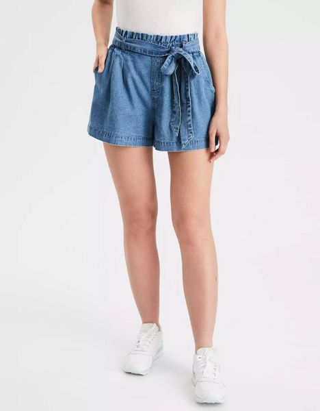 summwe woman denim shorts bow sashes short jeans causal streetwear elastic waist loose female denim short korea pants 2021, White;black
summwe woman denim shorts bow sashes short jeans causal streetwear elastic waist loose female denim short korea pants 2021, White;black