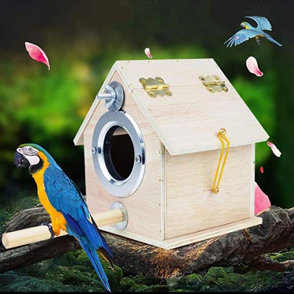 bird nest pigeon house wooden parrot breeding box outdoor garden shelter habitat m68e cages
bird nest pigeon house wooden parrot breeding box outdoor garden shelter habitat m68e cages
