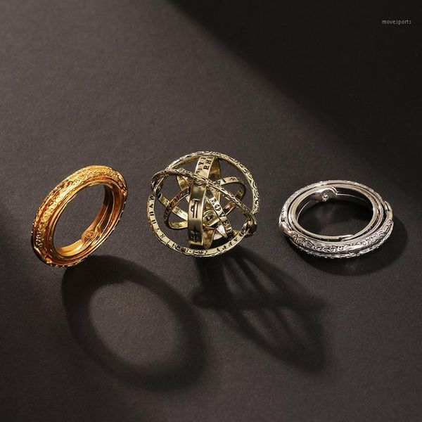 cluster rings creative astronomical ring complex rotating clam shell universe student constellation jewelry 7 8 9 for man woman1, Golden;silver
cluster rings creative astronomical ring complex rotating clam shell universe student constellation jewelry 7 8 9 for man woman1, Golden;silver